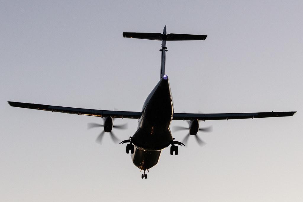 Hamburg Airport: SAS (SK / SAS) | Operator: Xfly |  ATR 72-600 AT76 | ES-ATJ | MSN 1056