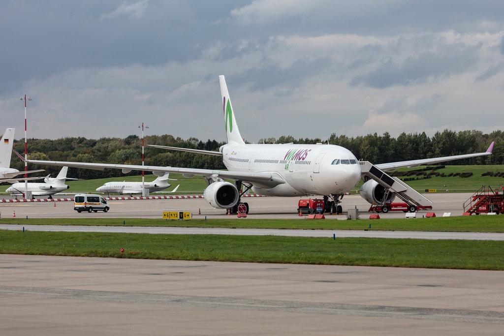 Hamburg Airport: Wamos Air (EB / PLM) |  Airbus A330-243 A332 | EC-NCK | MSN 0840