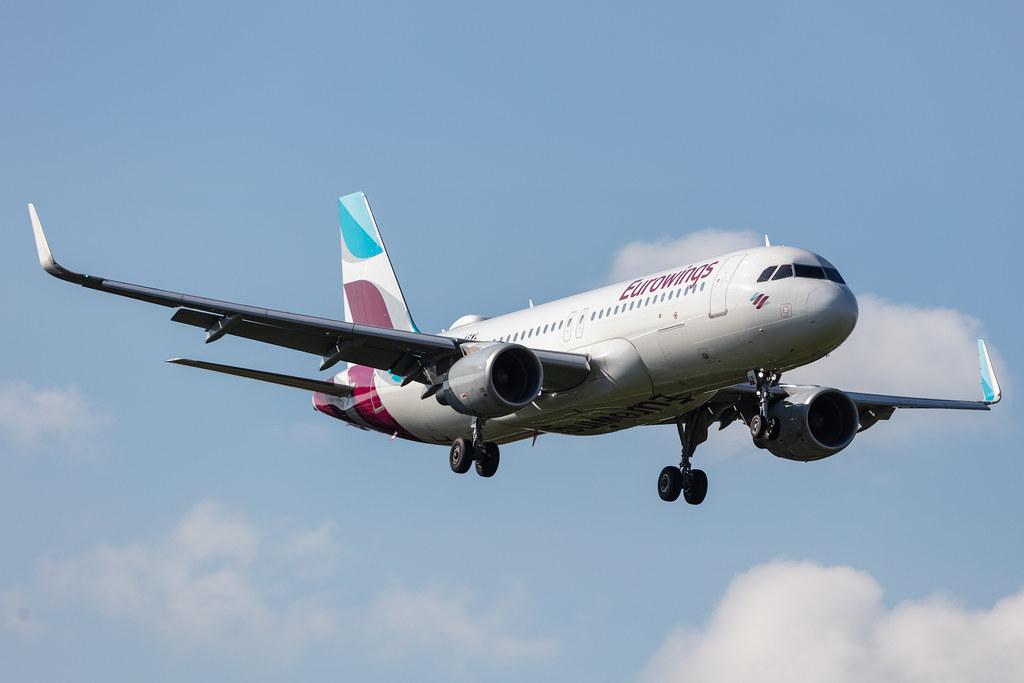 Hamburg Airport: Eurowings (EW / EWG) |  Airbus A320-214 A320 | D-AEWL | MSN 7263