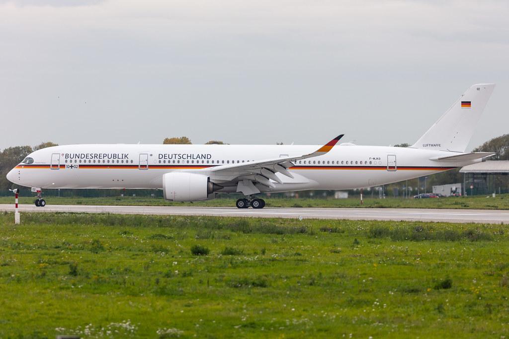 Hamburg Finkenwerder: German Air Force (/ GAF) | Airbus A350-941 (A359)  | F-WJKO | MSN 526