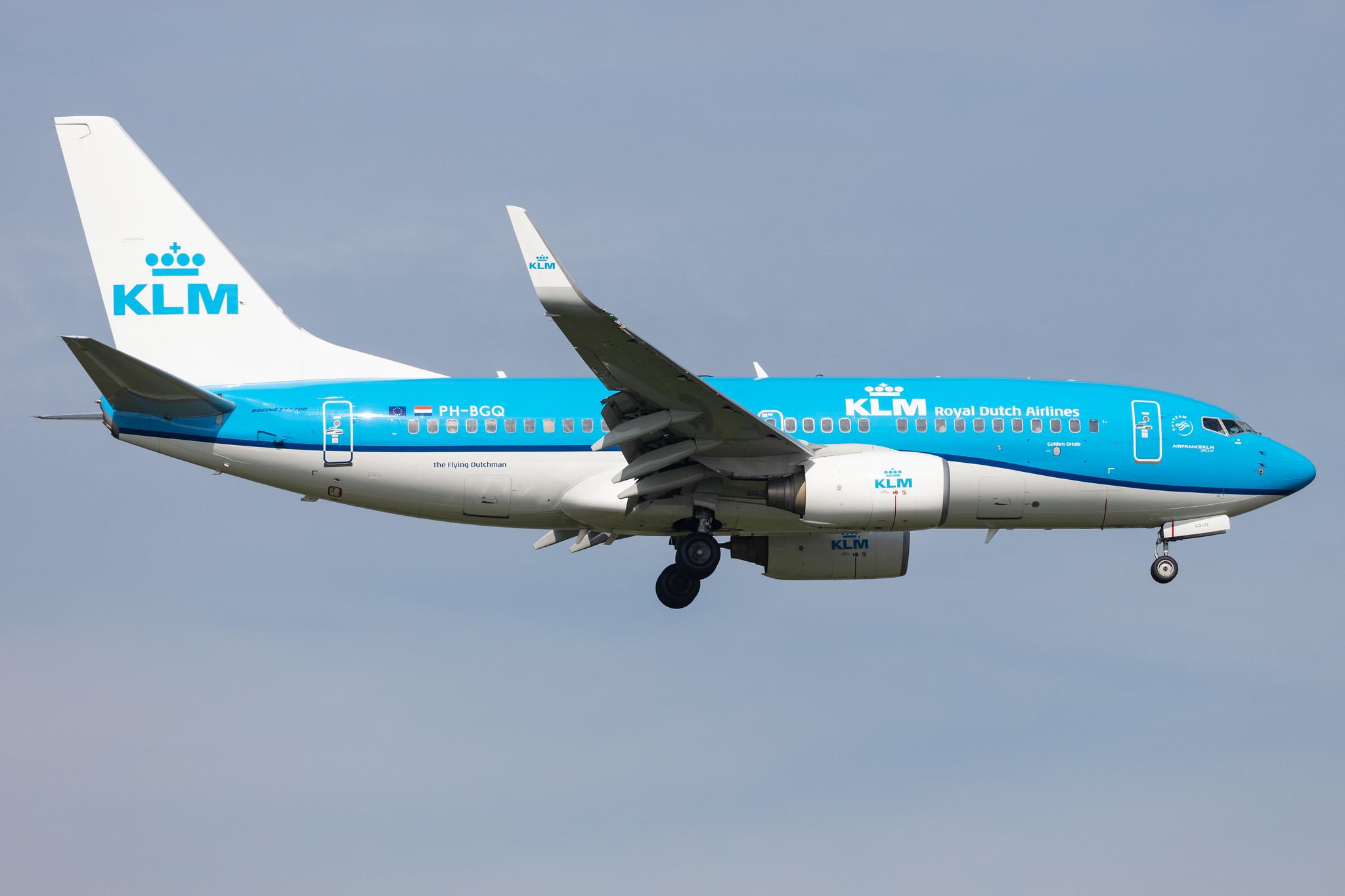 Amsterdam Schiphol: KLM (KL / KLM) |  Boeing 737-7K2 B737 | PH-BGQ | MSN 39256