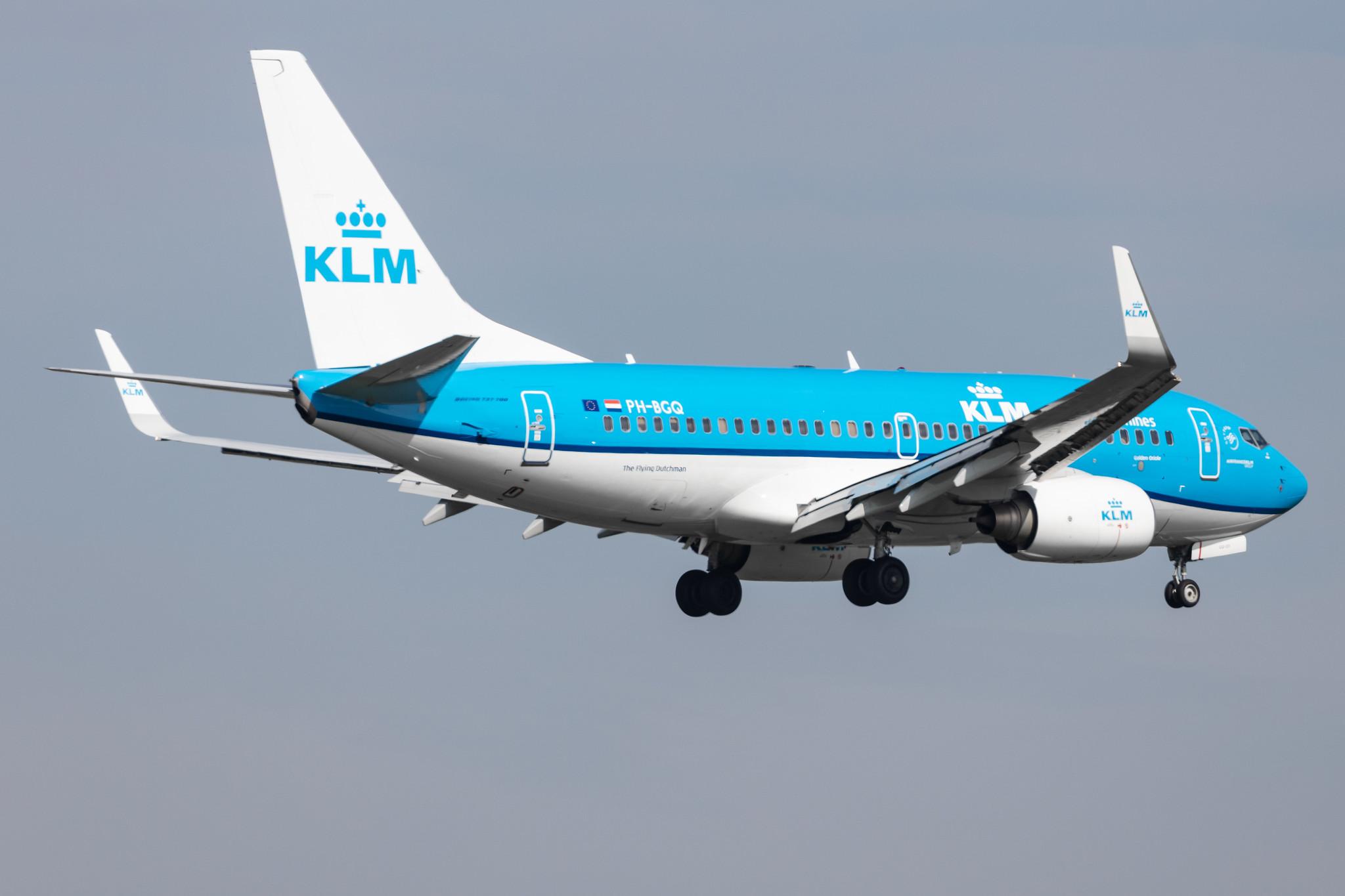 Amsterdam Schiphol: KLM (KL / KLM) |  Boeing 737-7K2 B737 | PH-BGQ | MSN 39256