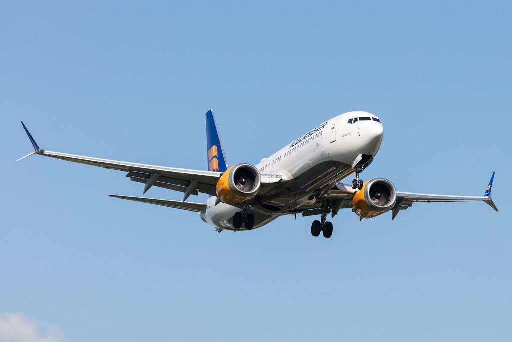 Hamburg Airport: Icelandair (FI / ICE) |  Boeing 737 MAX 8 B38M | TF-ICY | MSN 44354