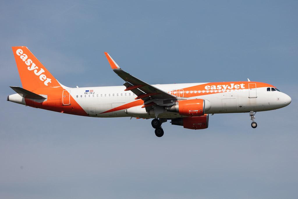 Amsterdam Schiphol: easyJet (U2 / EZY) | Operator: easyJet Europe |  Airbus A320-214 A320 | OE-IVJ | MSN 5688