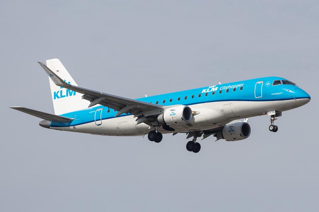 Amsterdam Schiphol: KLM (KL / KLM) | Operator: KLM Cityhopper |  Embraer E175STD E75S | PH-EXH | MSN 17000564