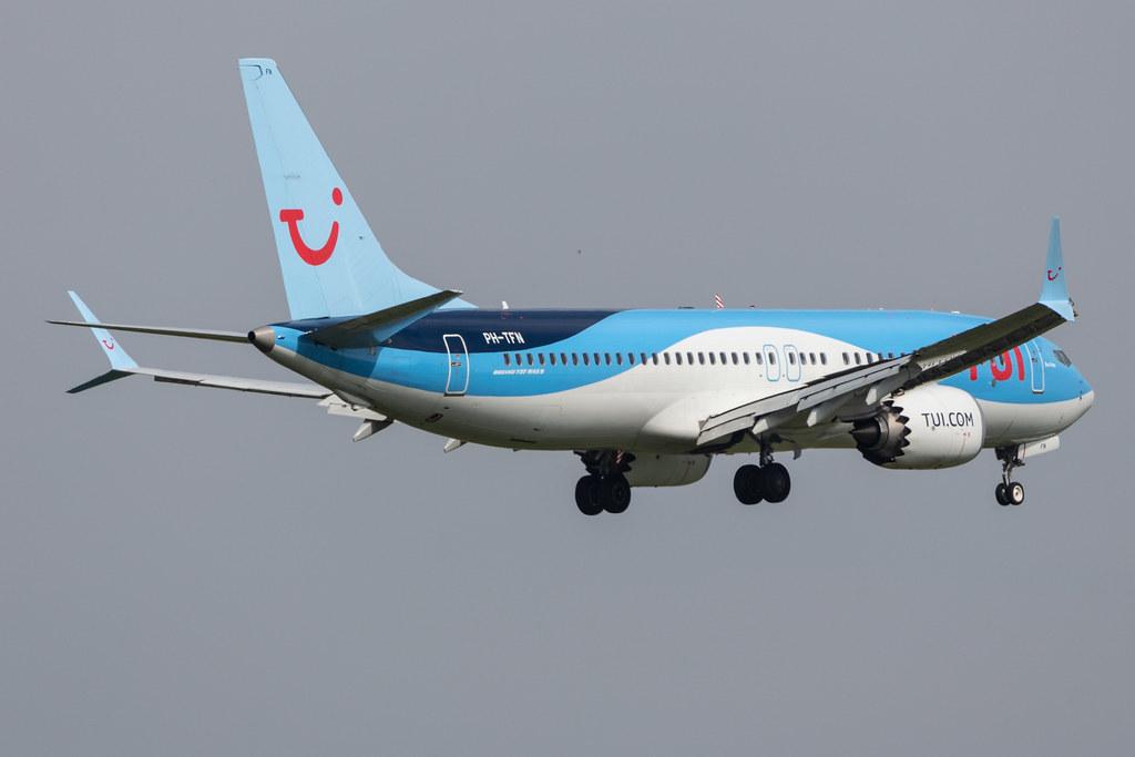 Amsterdam Schiphol: TUI (X3 / TUI) | Operator: TUI fly Netherlands |  Boeing 737 MAX 8 B38M | PH-TFN | MSN 44596