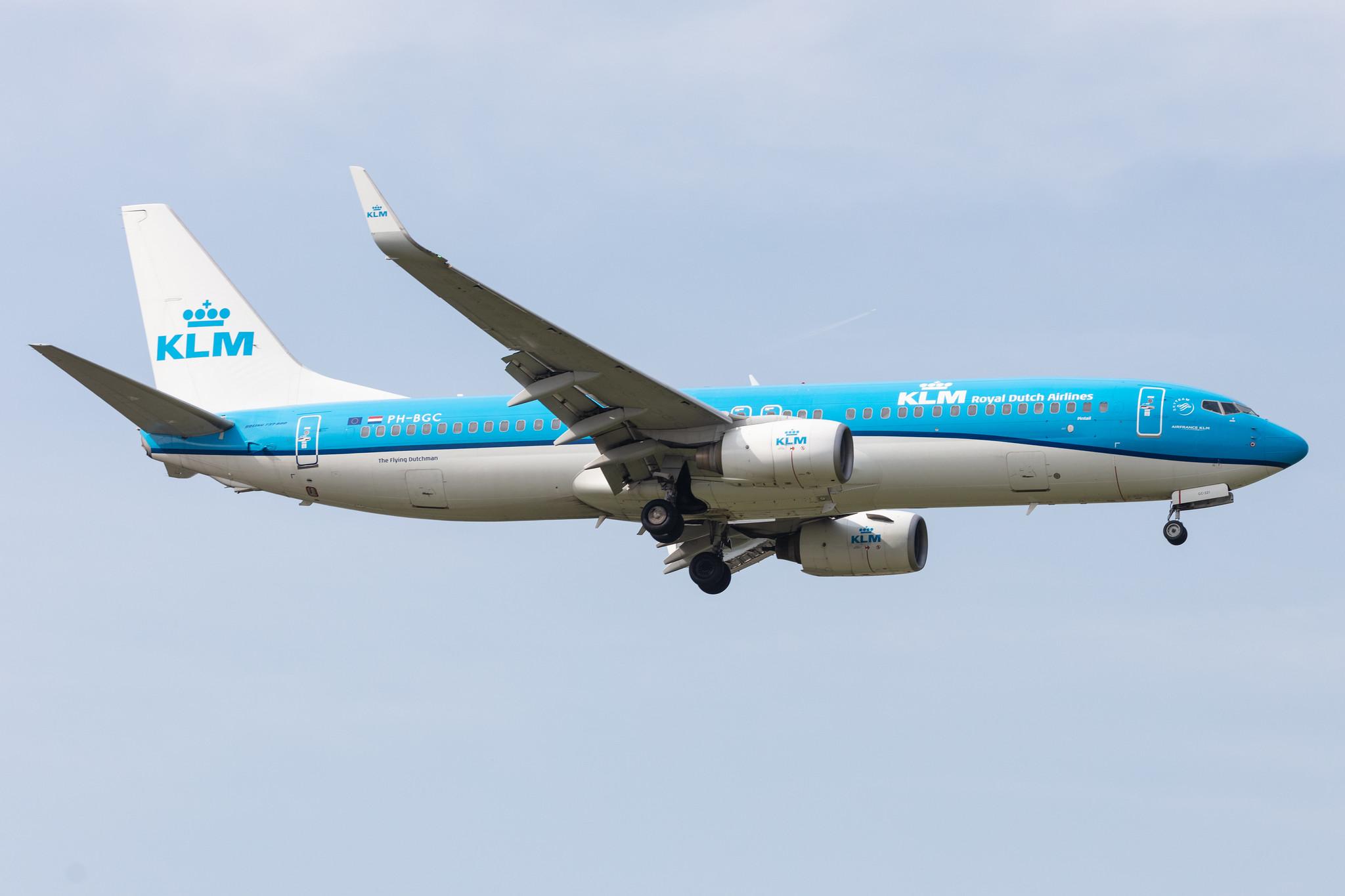 Amsterdam Schiphol: KLM (KL / KLM) |  Boeing 737-8K2 B738 | PH-BGC | MSN 30361