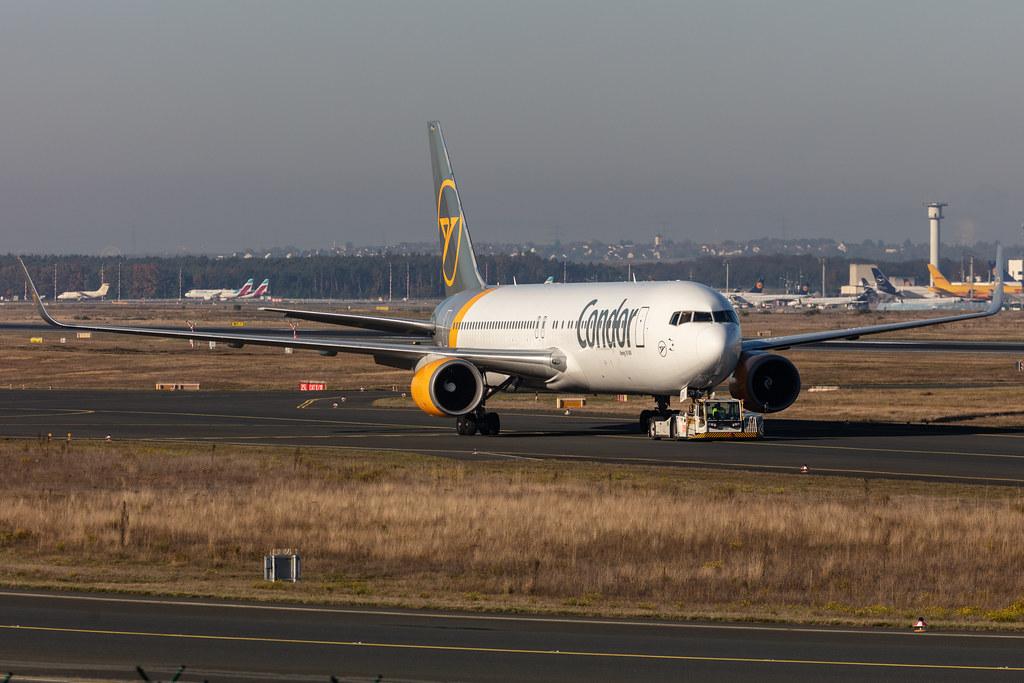 Frankfurt Airport: Condor (DE / CFG) |  Boeing 767-3Q8(ER) B763 | D-ABUP | MSN 30048