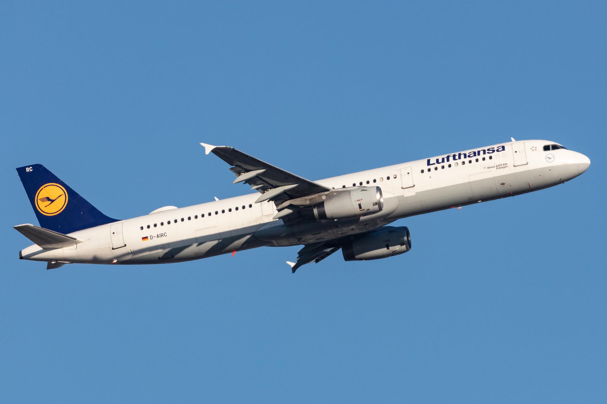 Frankfurt Airport: Lufthansa (LH / DLH) |  Airbus A321-131 A321 | D-AIRC | MSN 0473
