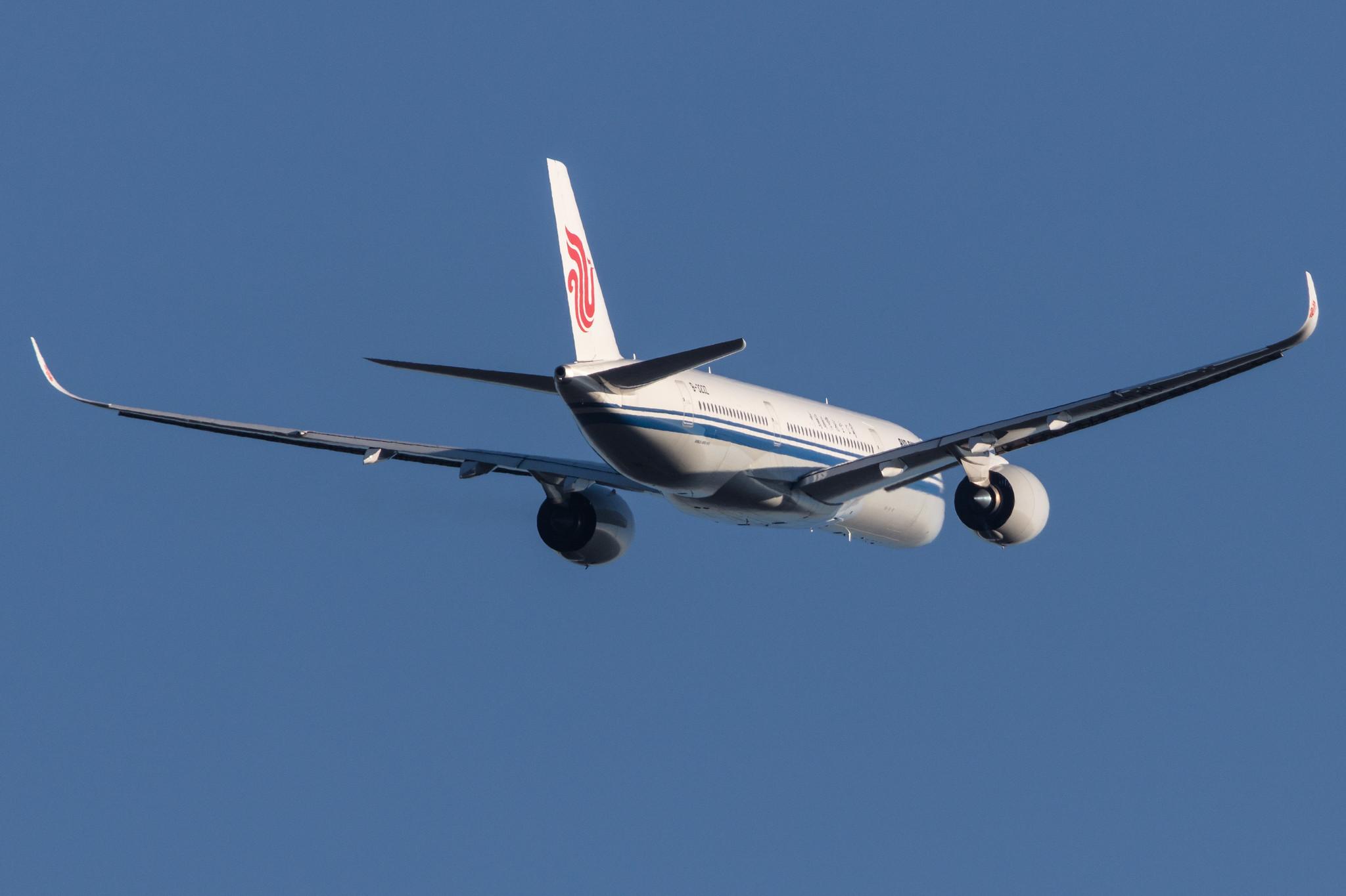 Frankfurt Airport: Air China (CA / CCA) |  Airbus A350-941 A359 | B-322Z | MSN 481