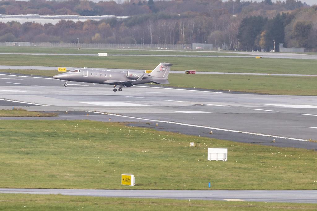 Hamburg Airport: Sparfell Luftfahrt (/ LDX) |  Learjet 60 LJ60 | OE-GLJ | MSN 60-414