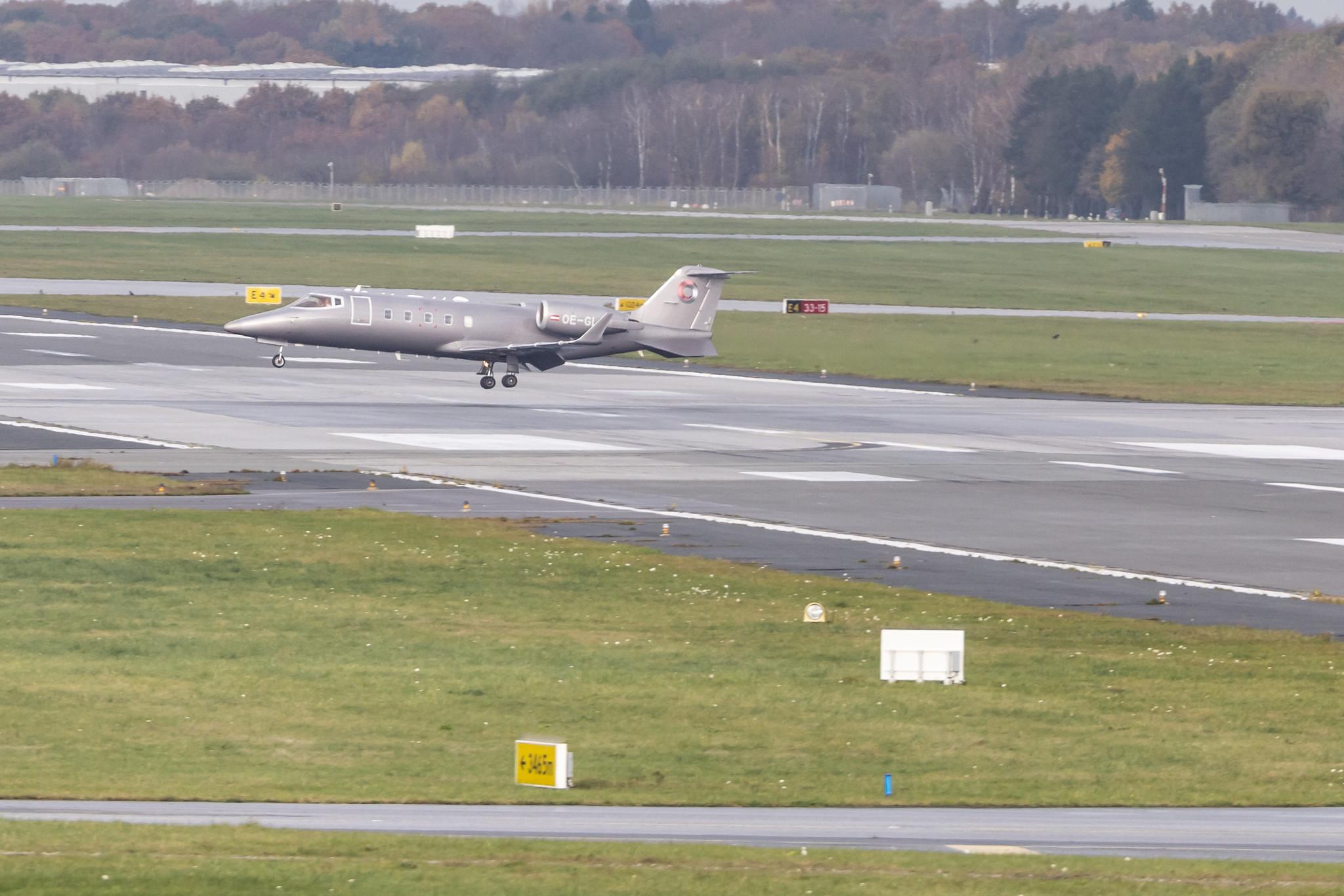 Hamburg Airport: Sparfell Luftfahrt (/ LDX) |  Learjet 60 LJ60 | OE-GLJ | MSN 60-414