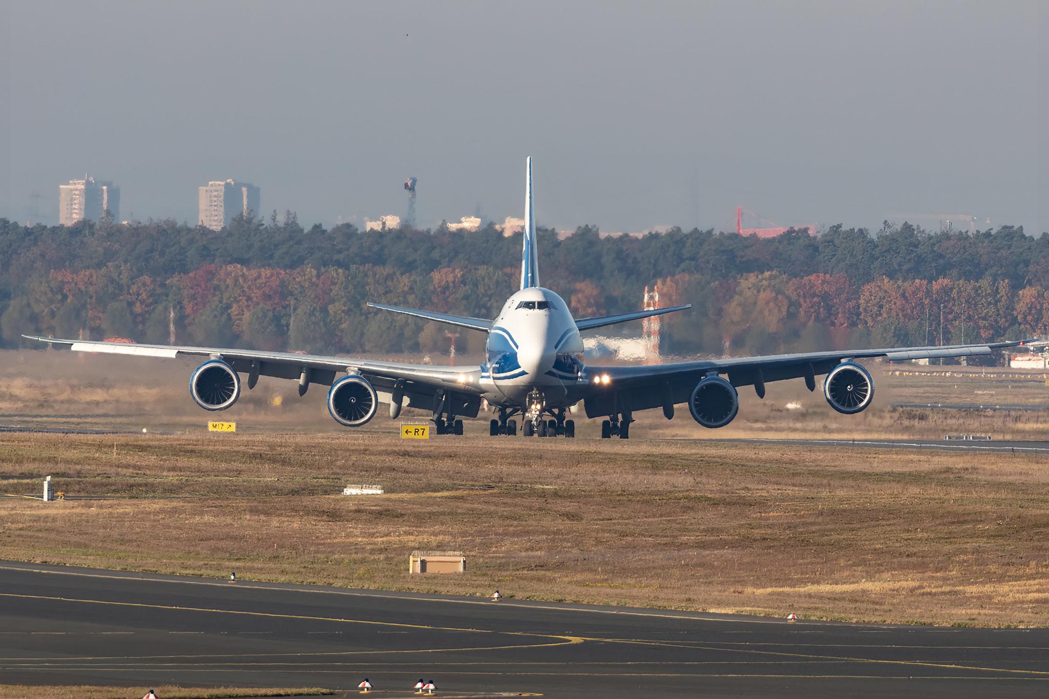 Frankfurt Airport: AirBridgeCargo (RU / ABW) | Operator: AirBridgeCargo Airlines |  Boeing 747-8HV(F) B748 | VQ-BRH | MSN 37669