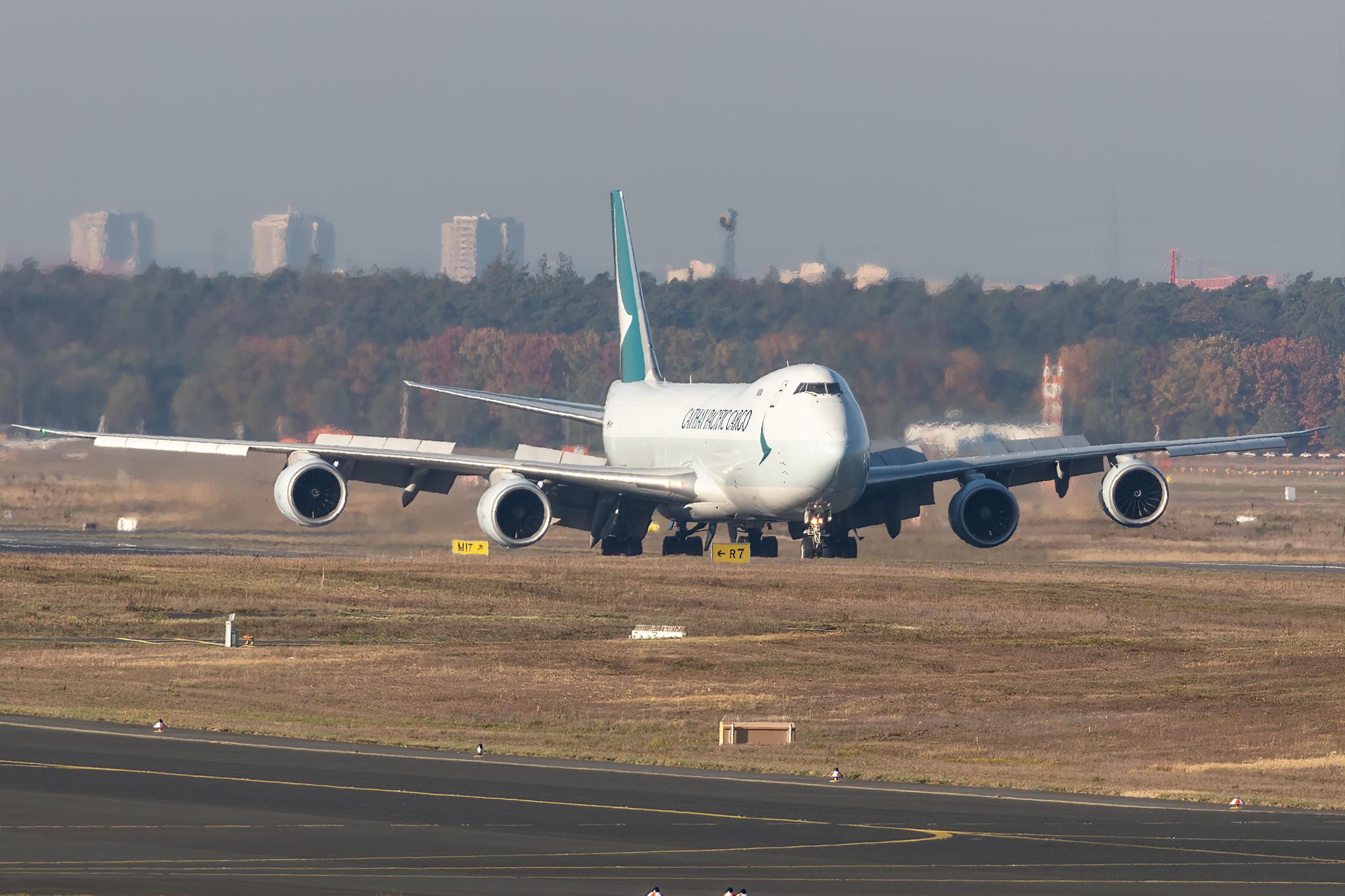 Frankfurt Airport: Cathay Pacific Cargo (CX / CPA) | Operator: Cathay Pacific |  Boeing 747-867(F) B748 | B-LJN | MSN 62823