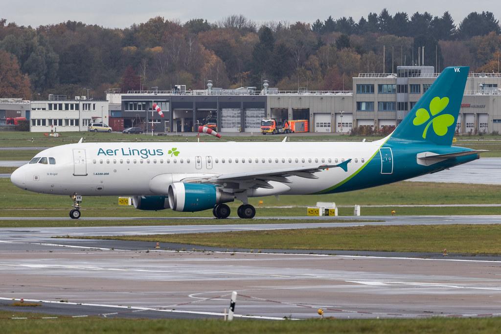 Hamburg Airport: Aer Lingus (EI / EIN) |  Airbus A320-214 A320 | EI-DVK | MSN 4572