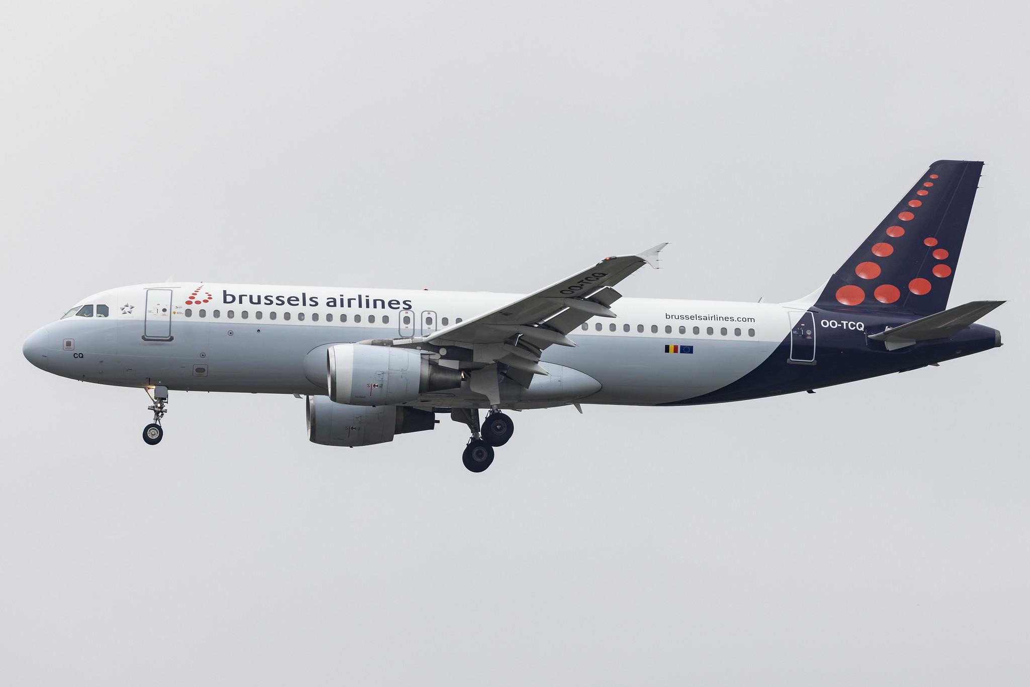 Hamburg Airport: Brussels Airlines (SN / BEL) |  Airbus A320-214 A320 | OO-TCQ | MSN 2114