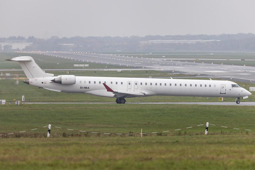 Hamburg Airport: Hibernian Airlines (HG / HBN) |  Mitsubishi CRJ-1000 CRJX | EI-HBA | MSN 19020