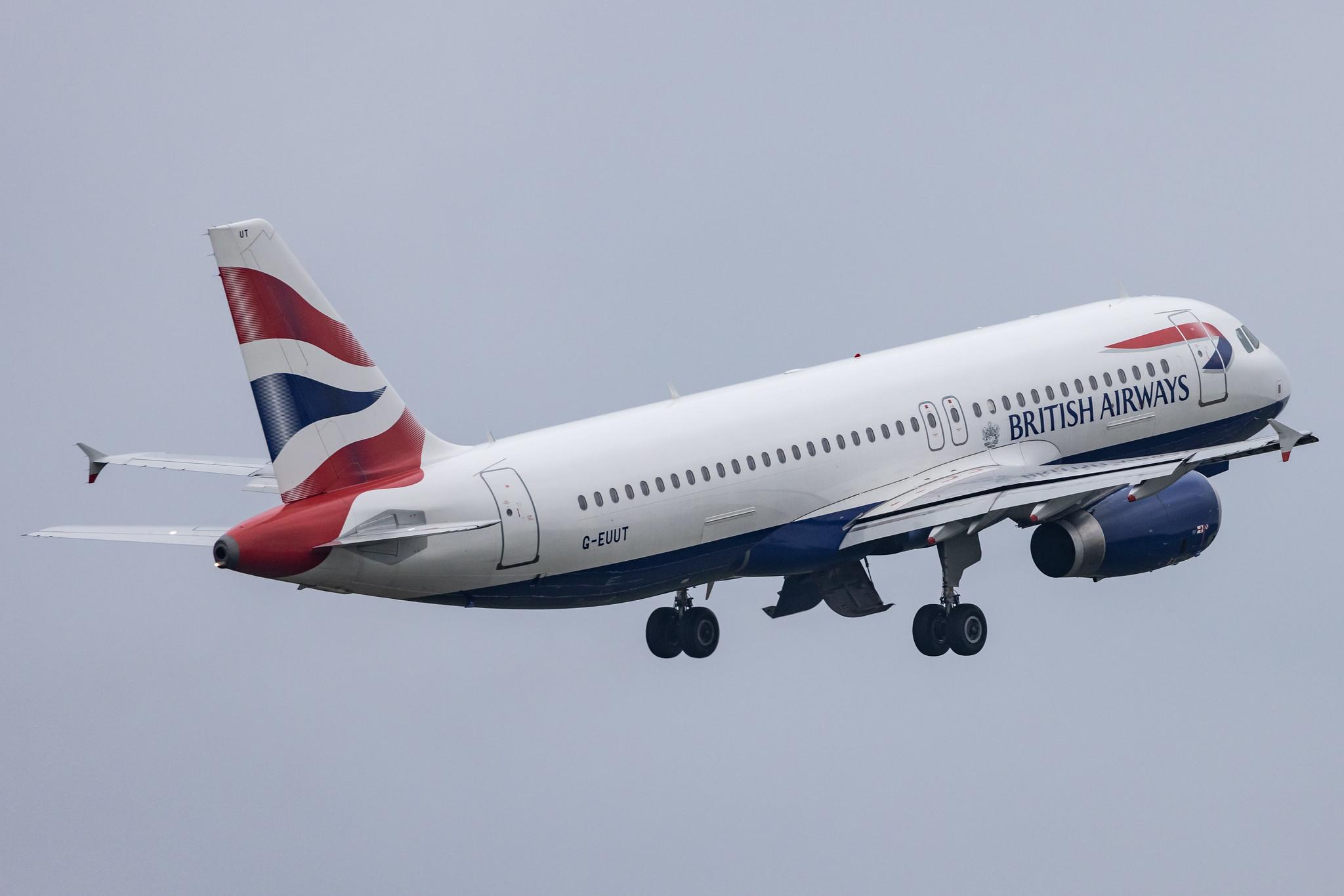 Hamburg Airport: British Airways (BA / BAW) |  Airbus A320-232 A320 | G-EUUT | MSN 3314