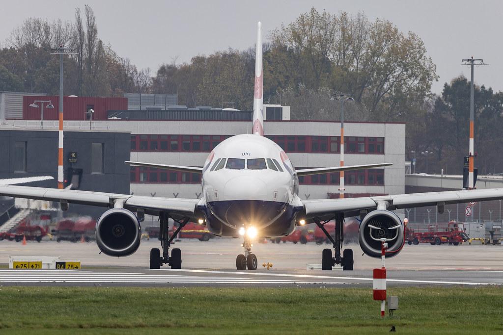 Hamburg Airport: British Airways (BA / BAW) |  Airbus A320-232 A320 | G-EUYI | MSN 4306