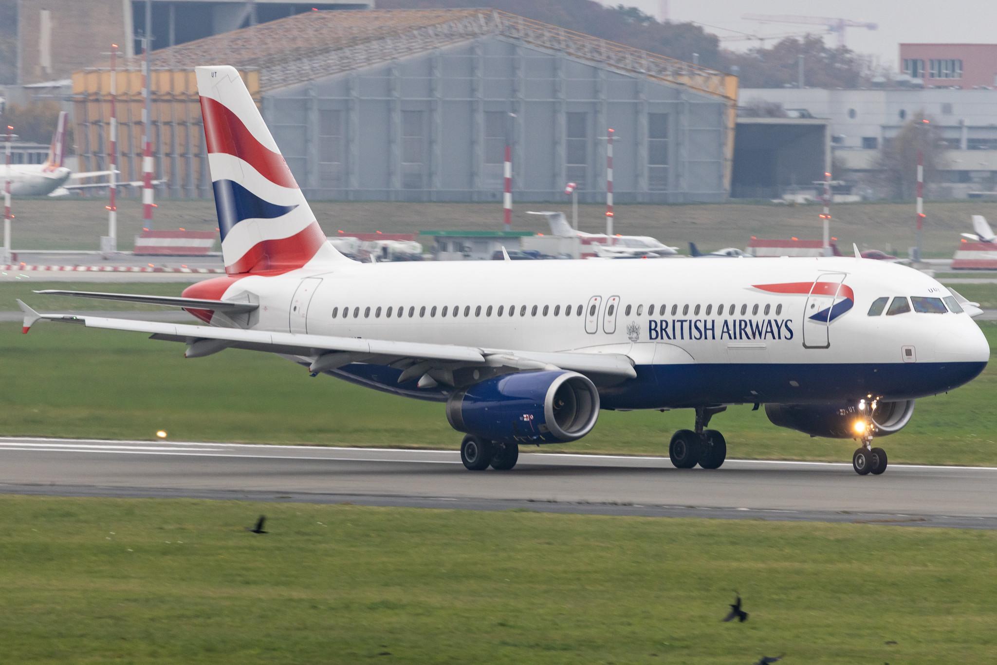 Hamburg Airport: British Airways (BA / BAW) |  Airbus A320-232 A320 | G-EUUT | MSN 3314