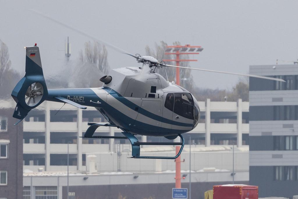 Hamburg Airport: Hanseatic Helicopter Service |  Airbus Helicopters H120 Colibri EC20 | D-HHEL | MSN 1477