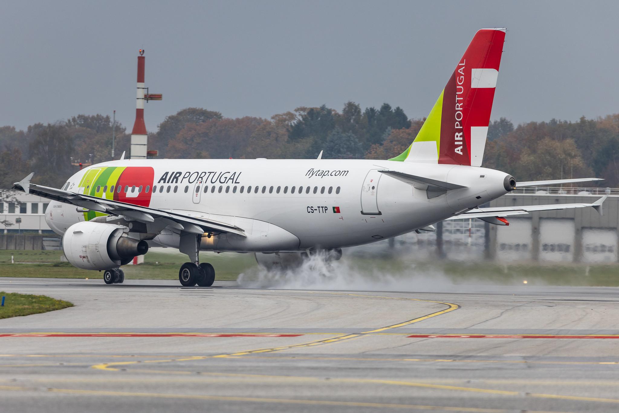 Hamburg Airport: TAP Air Portugal (TP / TAP) |  Airbus A319-111 A319 | CS-TTP | MSN 1165