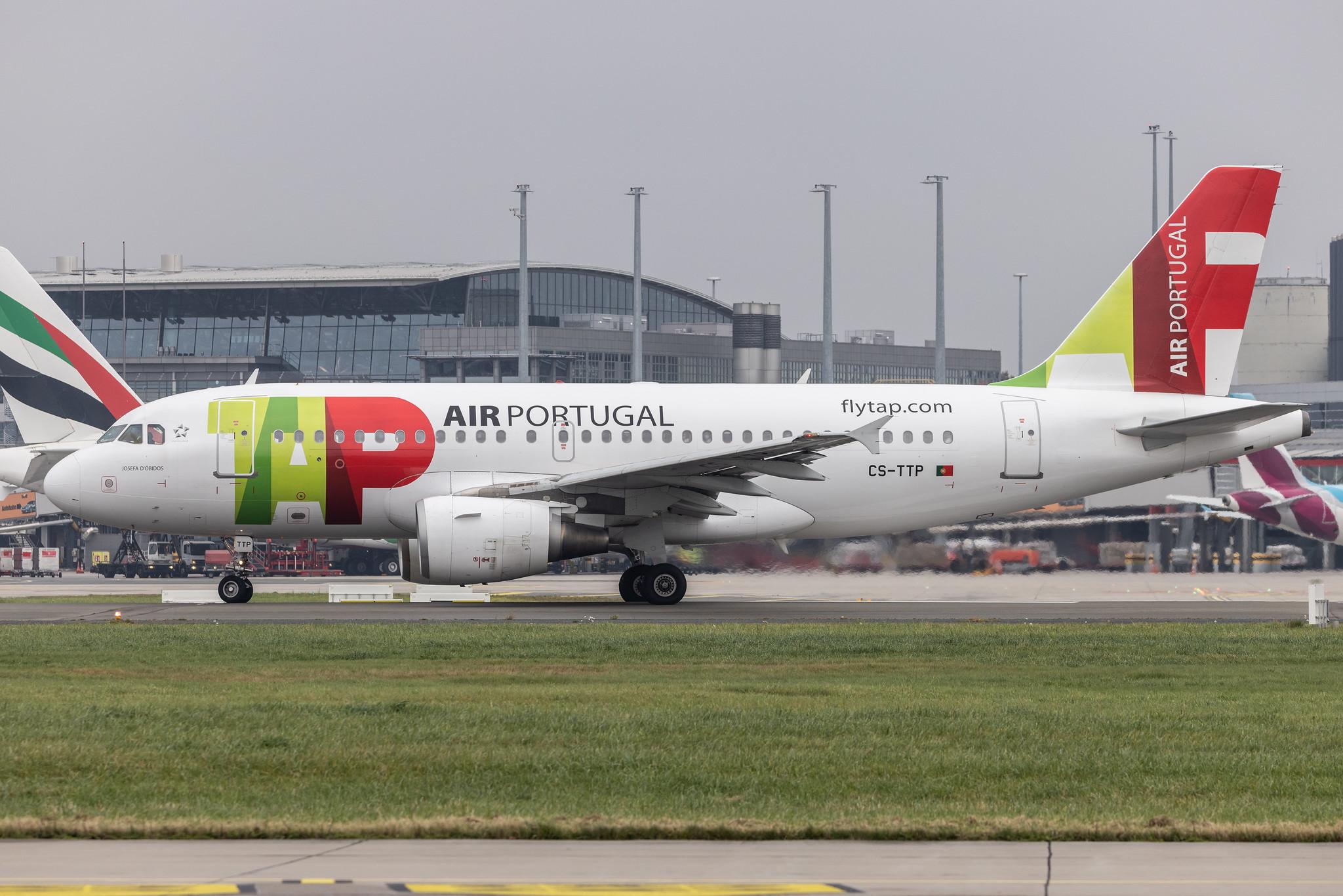 Hamburg Airport: TAP Air Portugal (TP / TAP) |  Airbus A319-111 A319 | CS-TTP | MSN 1165