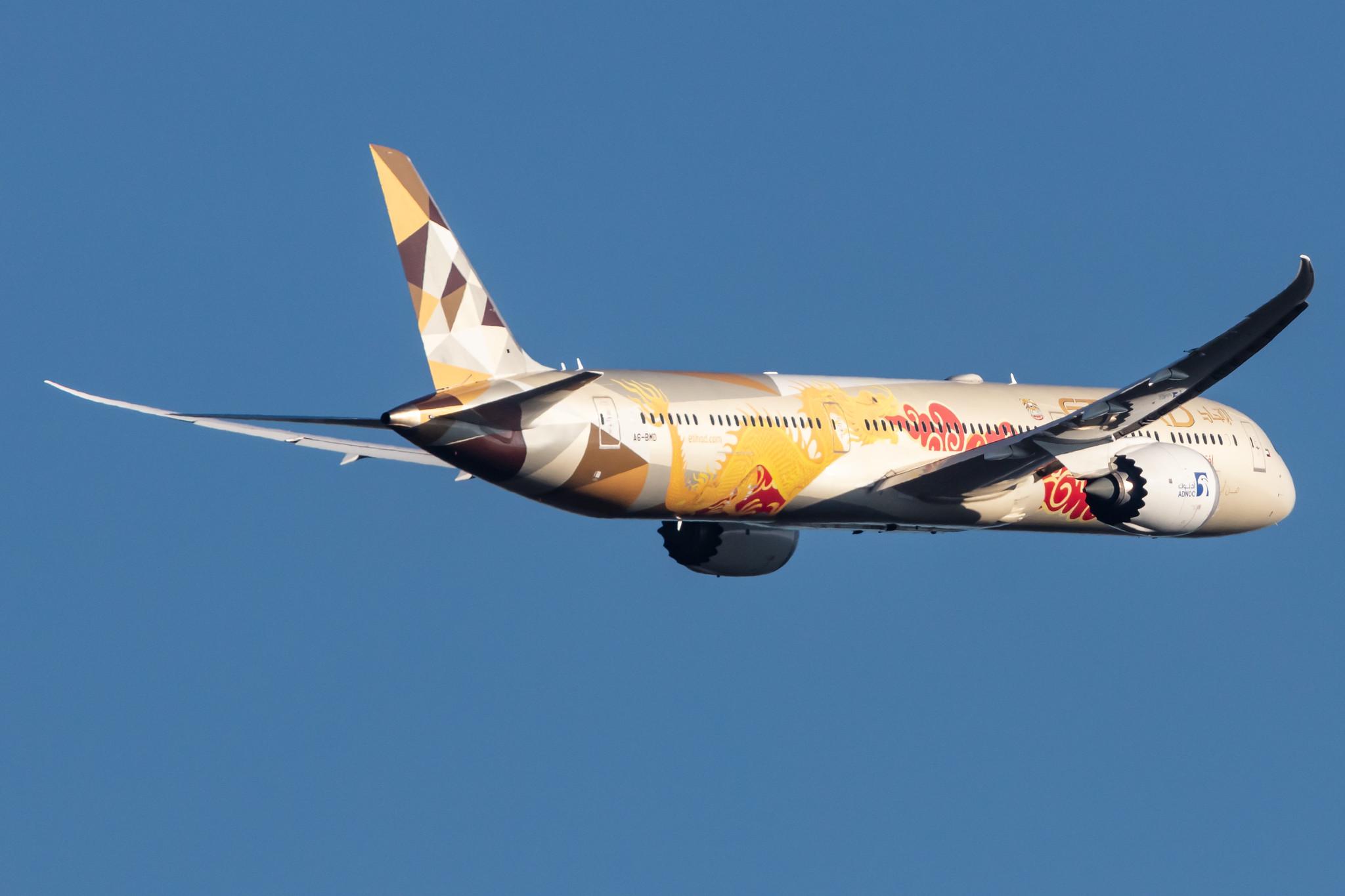 Frankfurt Airport: Etihad (EY / ETD) |  Livery: ADNOC-Choose China Livery | Operator: Etihad Airways |  Boeing 787-10 Dreamliner B78X | A6-BMD | MSN 60758