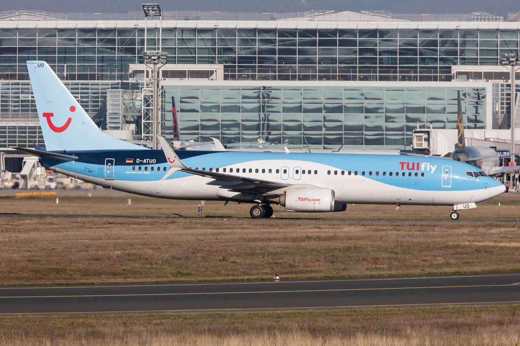 Frankfurt Airport: TUI (X3 / TUI) | Operator: TUI fly |  Boeing 737-8K2 B738 | D-ATUO | MSN 41661