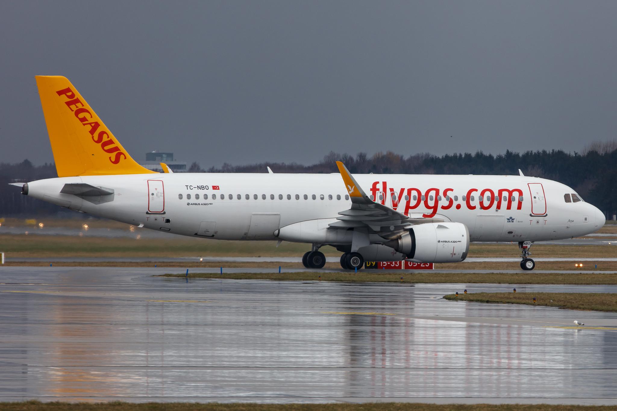Hamburg Airport: Pegasus (PC / PGT) | Operator: Pegasus Airlines |  Airbus A320-251N A20N | TC-NBO | MSN 08048