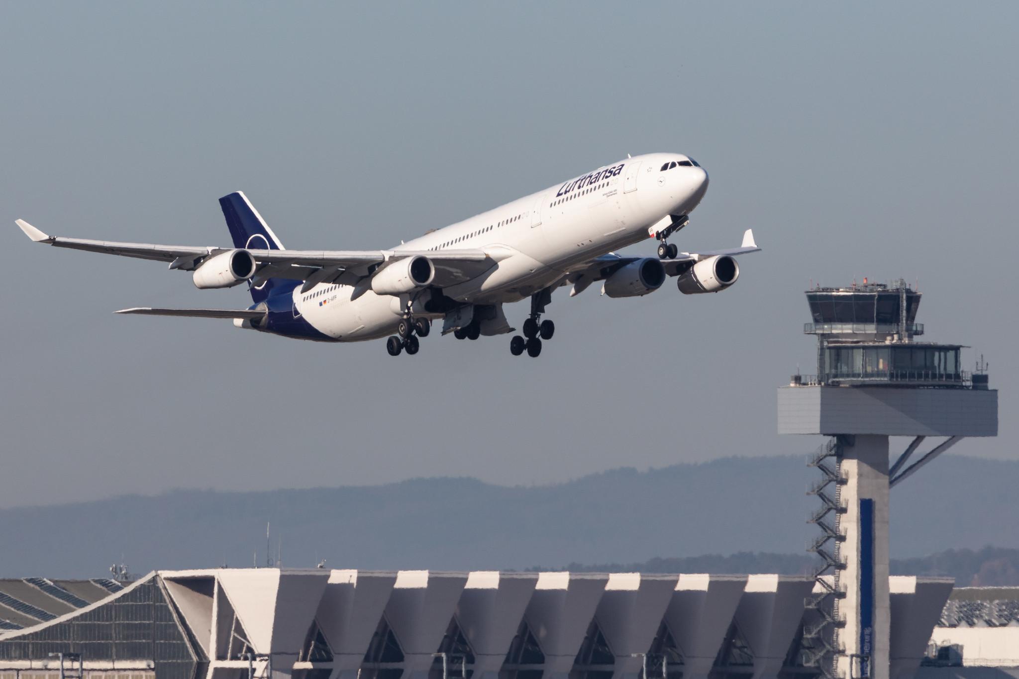 Frankfurt Airport: Lufthansa (LH / DLH) |  Airbus A340-313 A343 | D-AIFF | MSN 0447