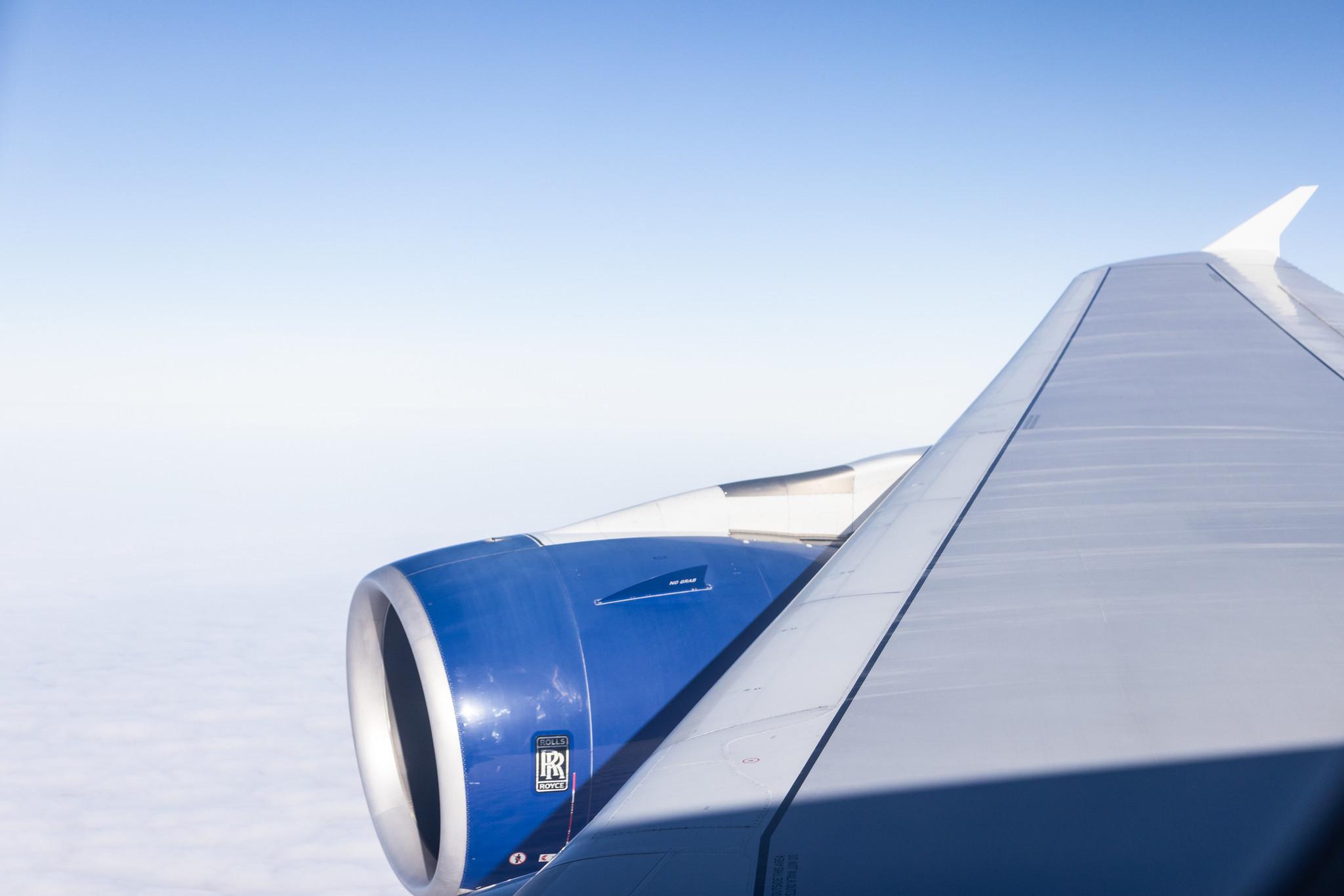Inflight BA903 FRA-LHR: British Airways (BA / BAW) |  Airbus A380-841 A388 | G-XLEF | MSN 151