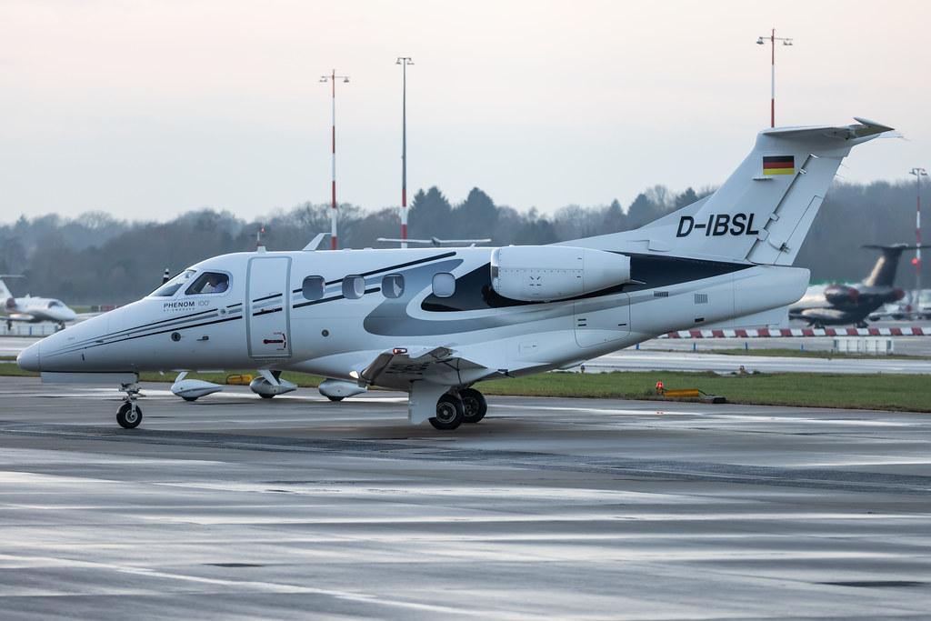 Hamburg Airport: Private owner |  Embraer Phenom 100 E50P | D-IBSL | MSN 50000295