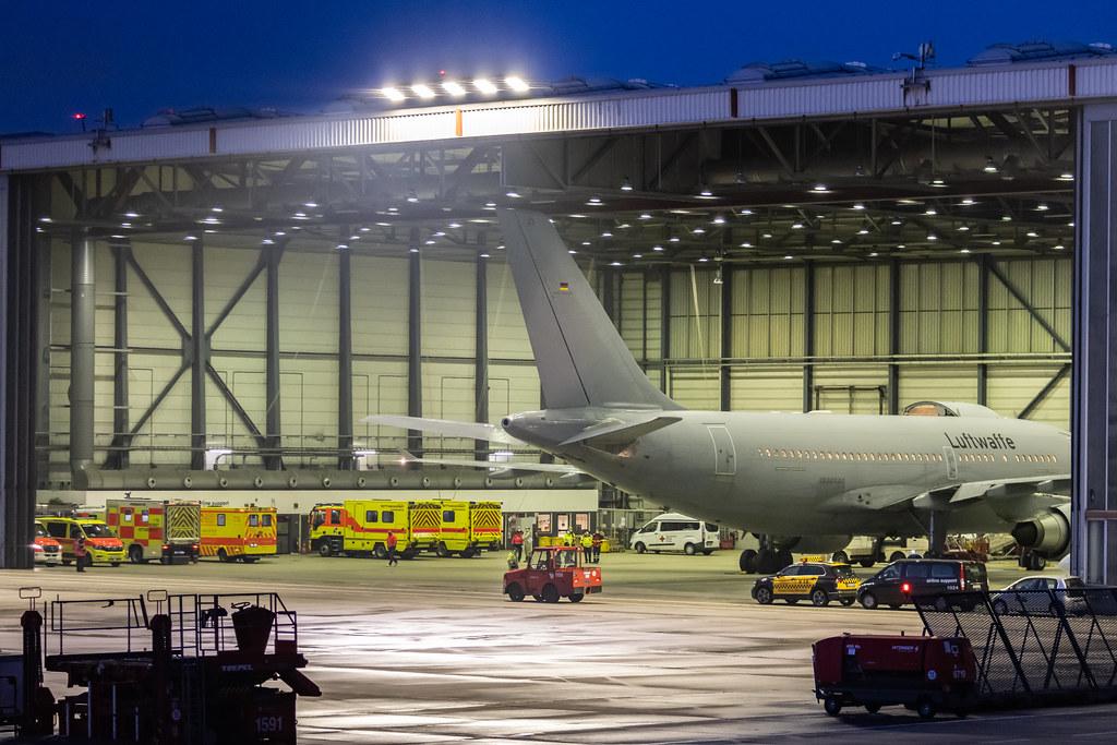 Hamburg Airport:  German Air Force (/ GAF) | Airbus A310-304 MRTT A310 | 10+25 | MSN 484