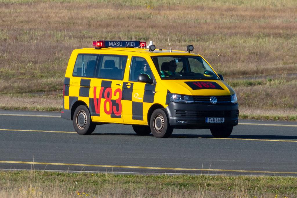 Frankfurt Airport: Verkehrsaufsicht V83