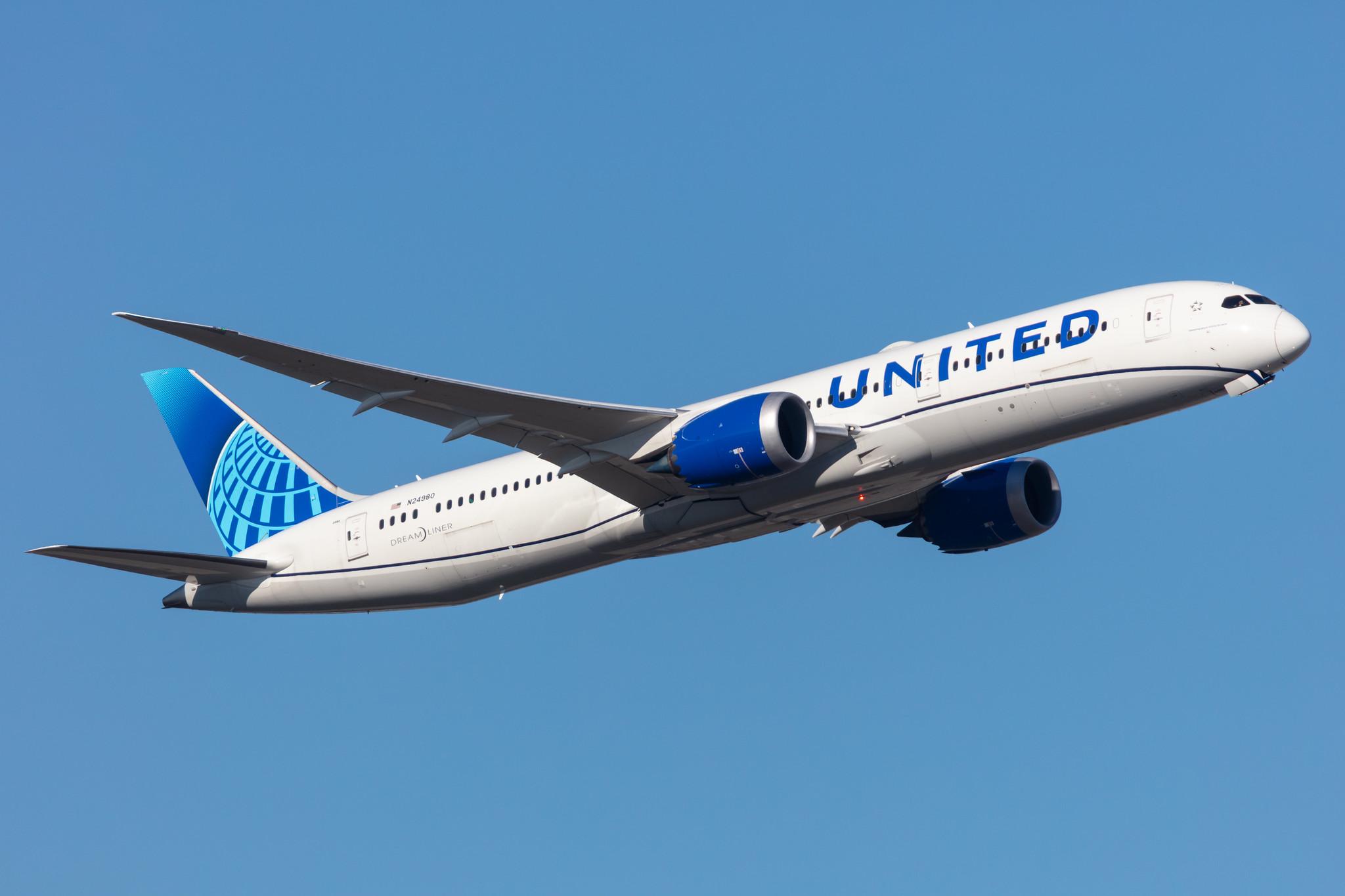 Frankfurt Airport: United Airlines (UA / UAL) |  Boeing 787-9 Dreamliner B789 | N24980 | MSN 66138