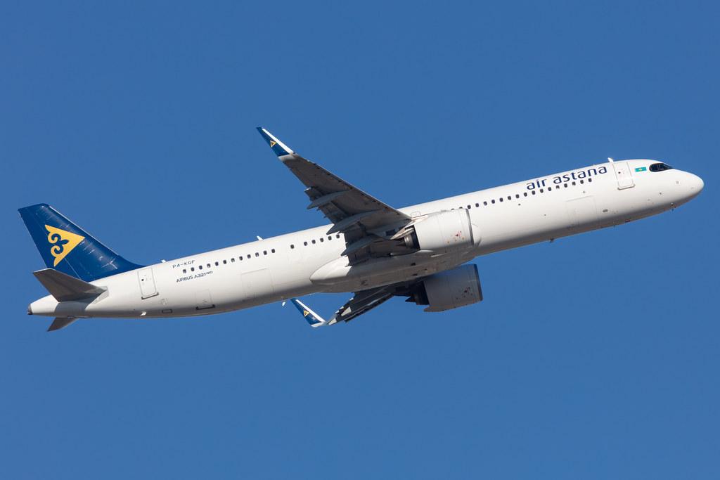 Frankfurt Airport: Air Astana (KC / KZR) |  Airbus A321-271NX A21N | P4-KGF | MSN 10427