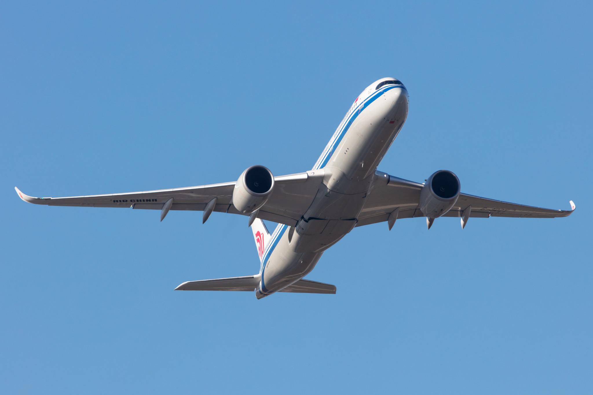 Frankfurt Airport: Air China (CA / CCA) |  Airbus A350-941 A359 | B-322Y | MSN 474