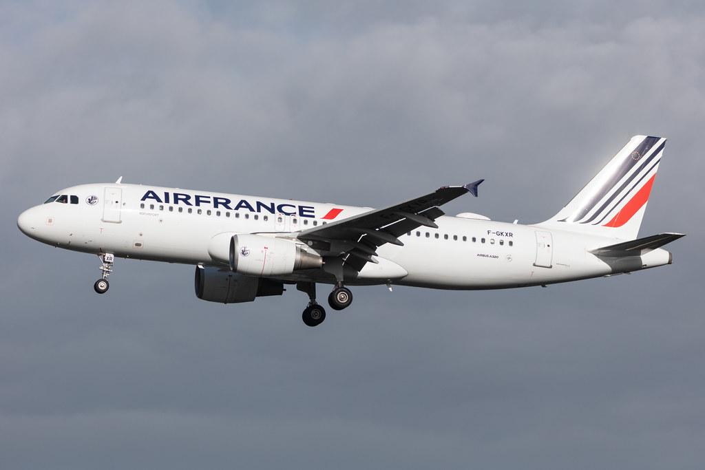Hamburg Airport: Air France (AF / AFR) |  Airbus A320-214 A320 | F-GKXR | MSN 3795