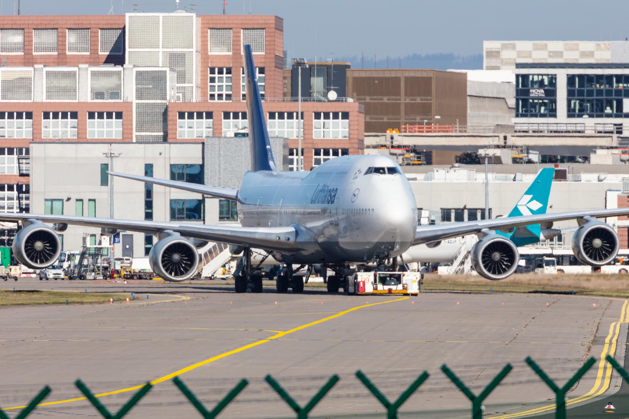Frankfurt Airport: Lufthansa (LH / DLH) |  Boeing 747-830 B748 | D-ABYH | MSN 37832