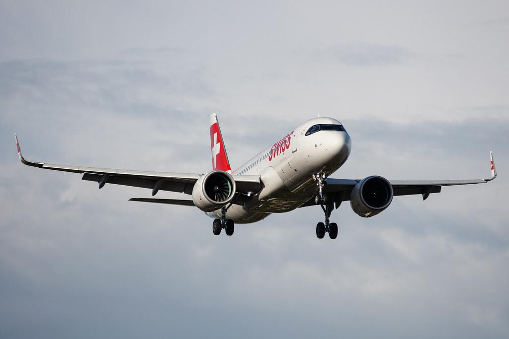 Hamburg Airport: Swiss (LX / SWR) |  Airbus A320-271N A20N | HB-JDC | MSN 10242