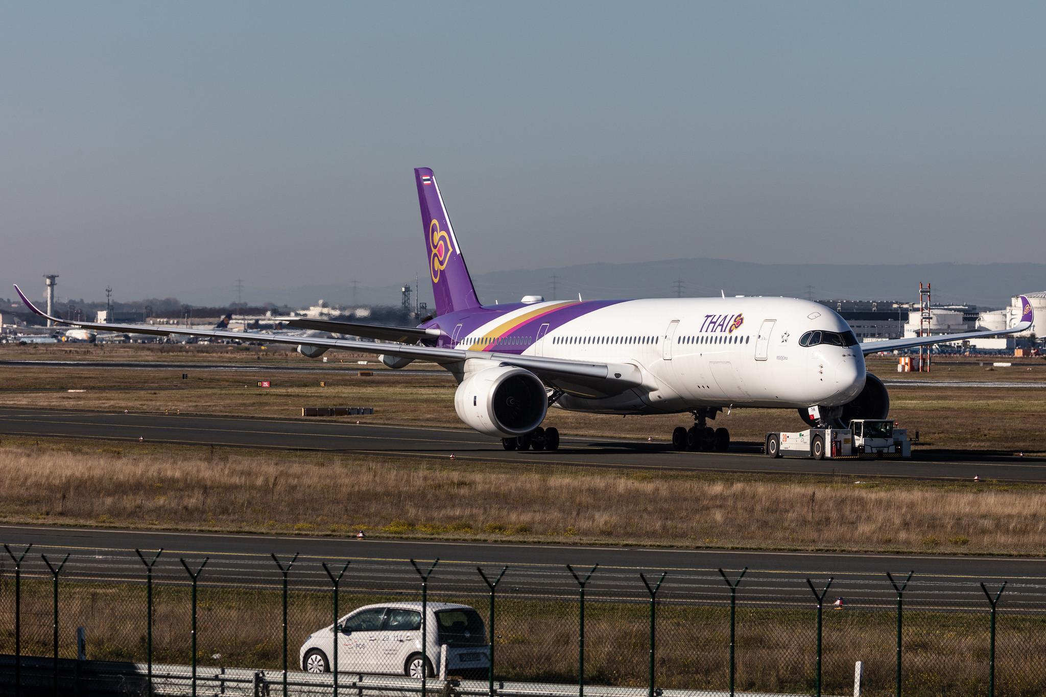 Frankfurt Airport: Thai Airways (TG / THA) |  Airbus A350-941 A359 | HS-THN | MSN 201
