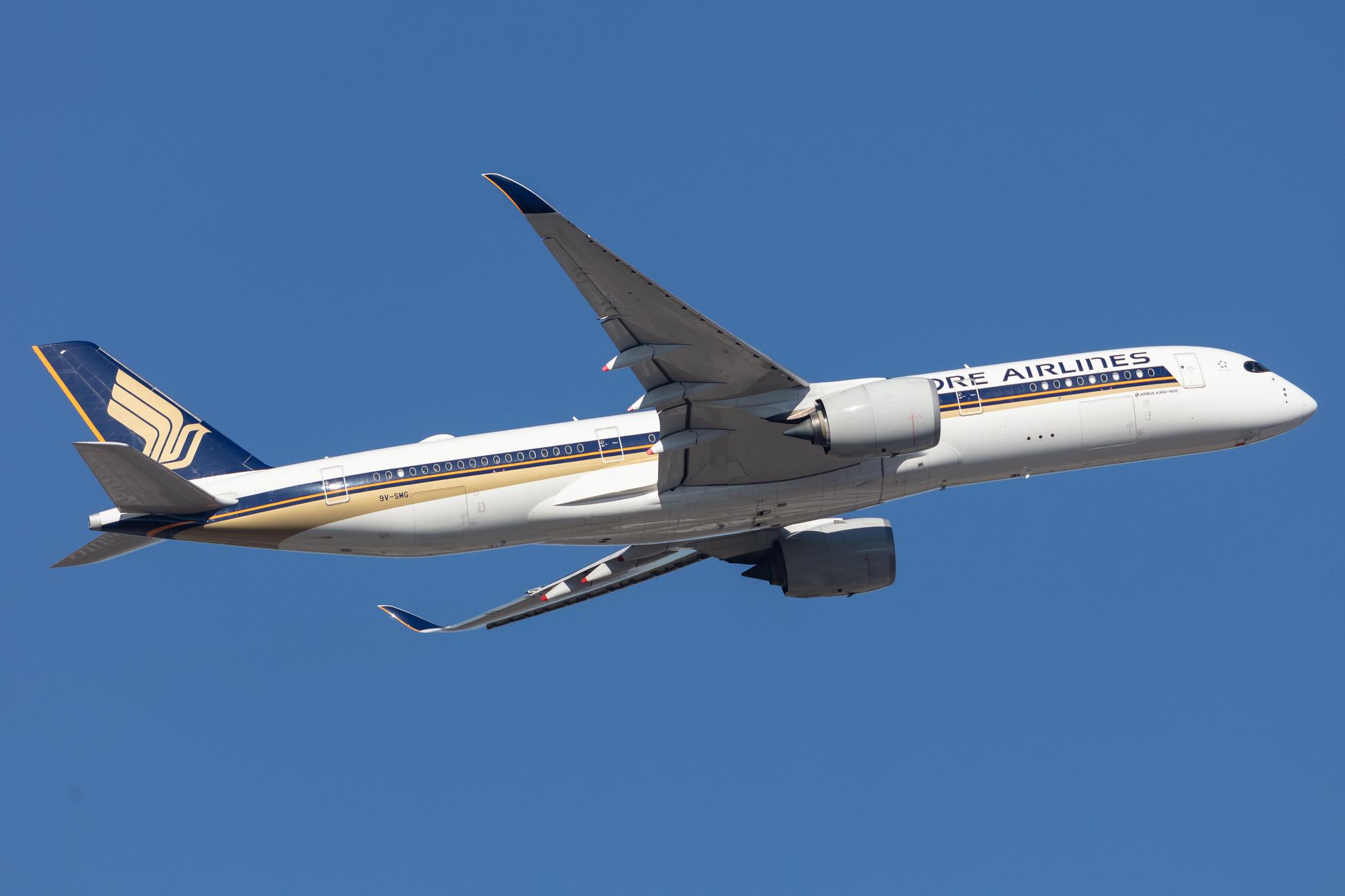 Frankfurt Airport: Singapore Airlines (SQ / SIA) |  Airbus A350-941 A359 | 9V-SMG | MSN 062