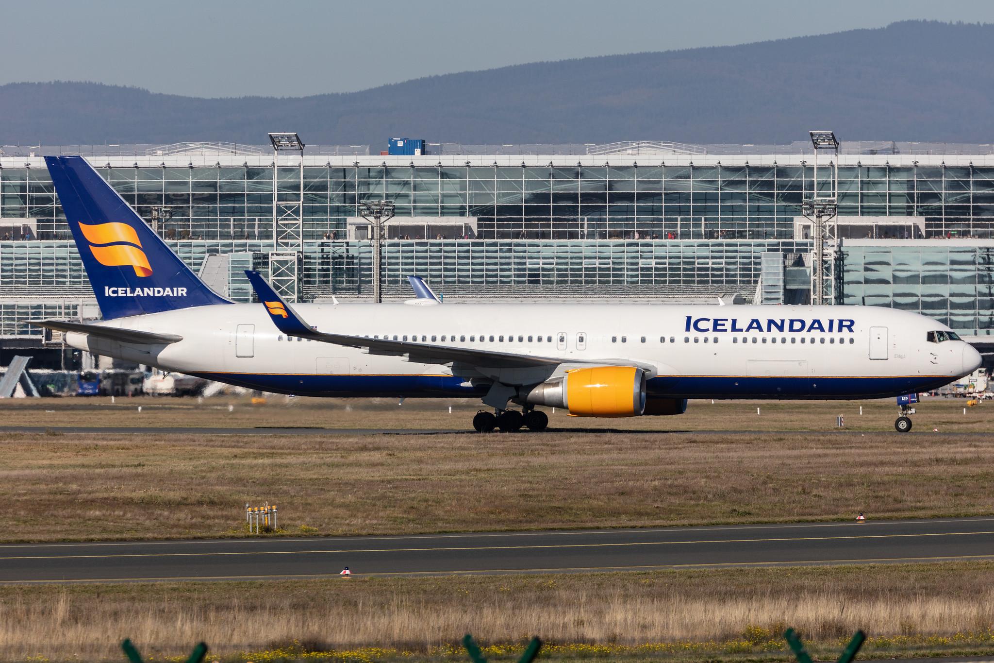 Frankfurt Airport: Icelandair (FI / ICE) |  Boeing 767-319(ER) B763 | TF-ISP | MSN 26971