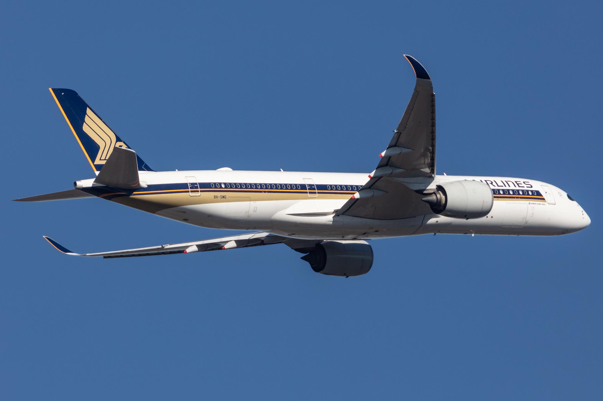 Frankfurt Airport: Singapore Airlines (SQ / SIA) |  Airbus A350-941 A359 | 9V-SMG | MSN 062