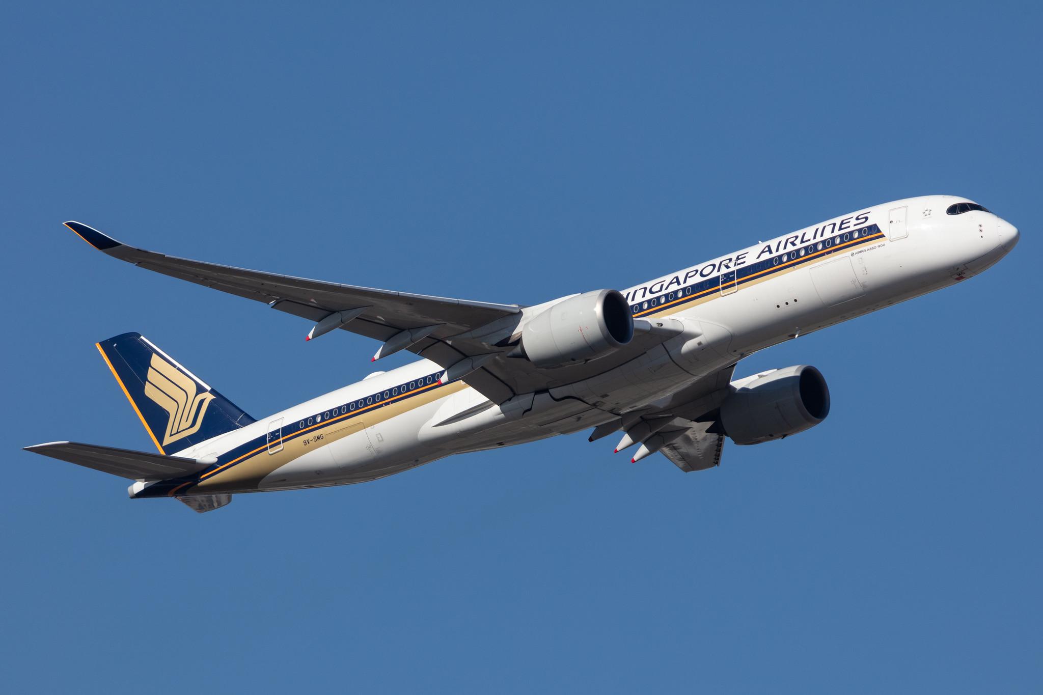 Frankfurt Airport: Singapore Airlines (SQ / SIA) |  Airbus A350-941 A359 | 9V-SMG | MSN 062