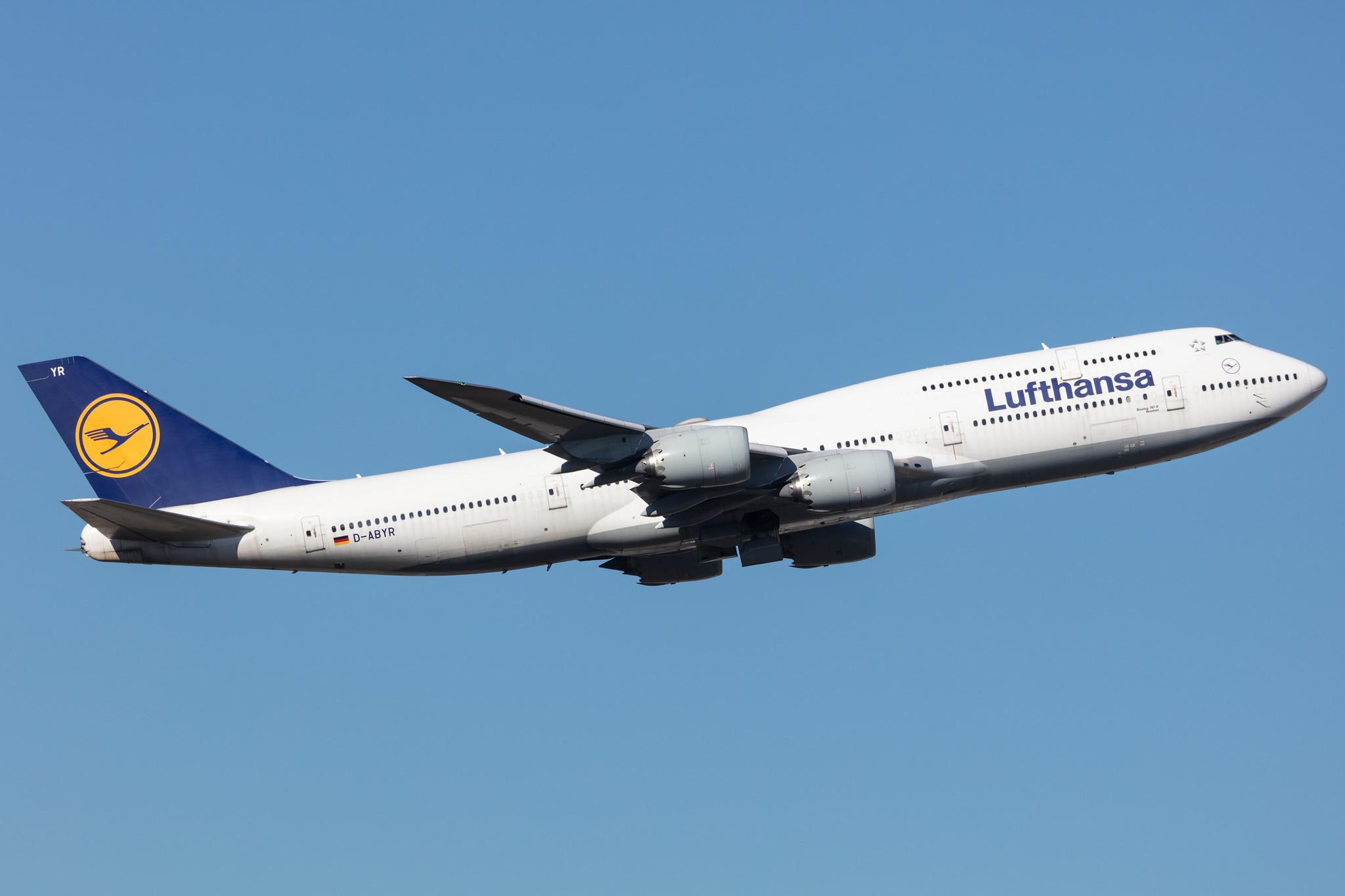 Frankfurt Airport: Lufthansa (LH / DLH) |  Boeing 747-830 B748 | D-ABYR | MSN 37842