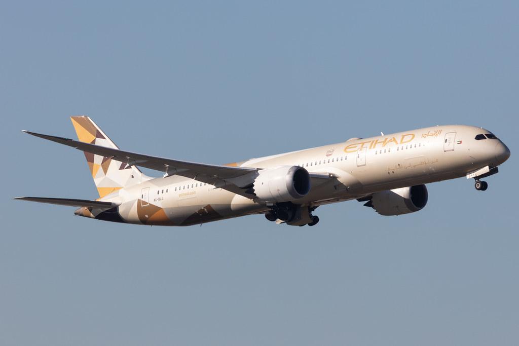 Frankfurt Airport: Etihad Airways (EY / ETD) |  Boeing 787-9 Dreamliner B789 | A6-BLG | MSN 39652
