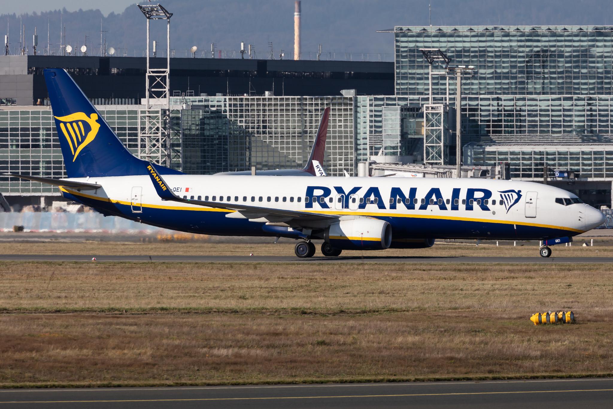 Frankfurt Airport: Ryanair (FR / RYR) | Operator: Malta Air |  Boeing 737-8AS B738 | 9H-QEI | MSN 44828