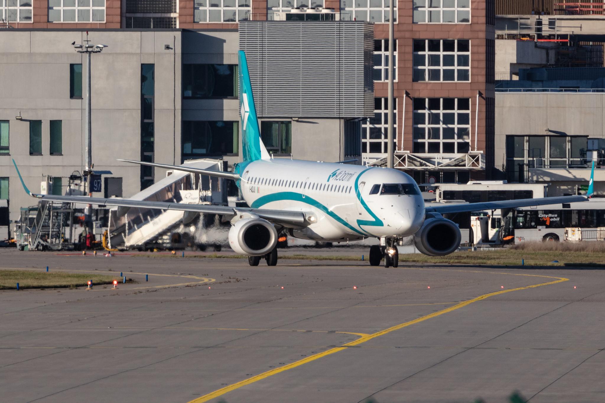 Frankfurt Airport: Air Dolomiti (EN / DLA) |  Embraer E195LR E195 | I-ADJU | MSN 19000290